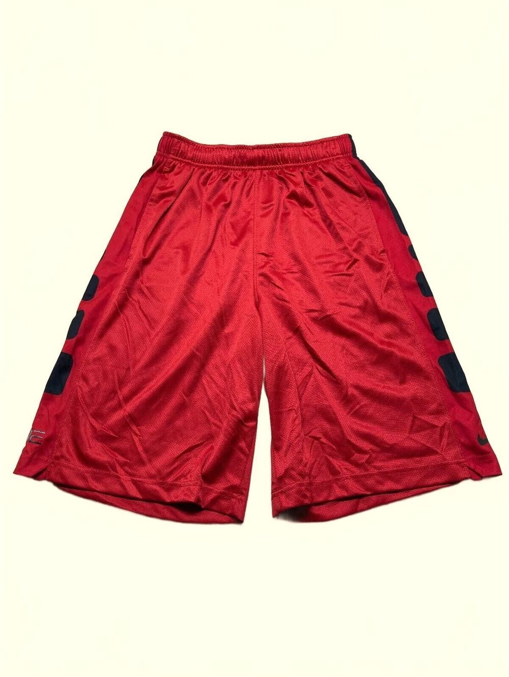 Youth Nike Dri-FIT Red Athletic Basketball Shorts Size Large